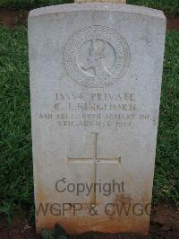 Dar Es Salaam War Cemetery - Kinghorn, Christian Johannes